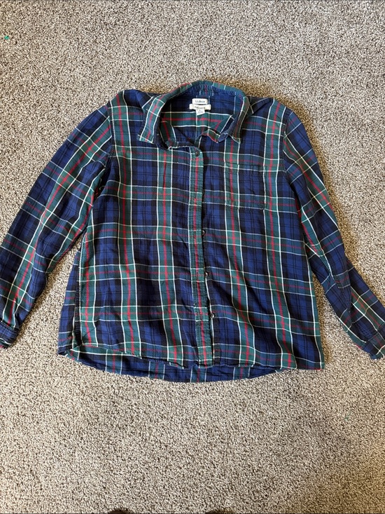 L.L. Bean Tops - Vintage LL Bean Plaid button down